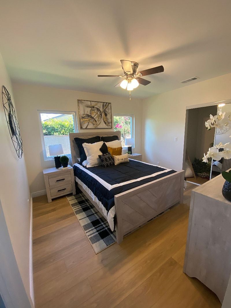 Master Bathroom and closet 