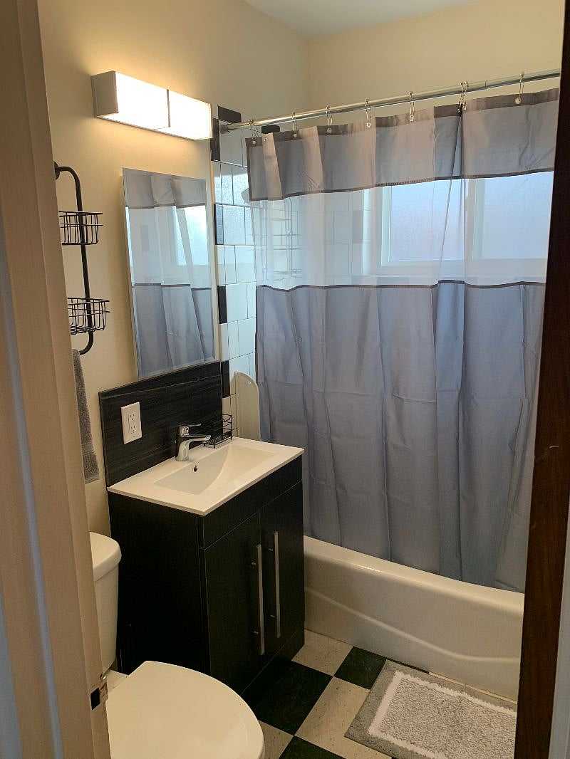 Updated bathroom