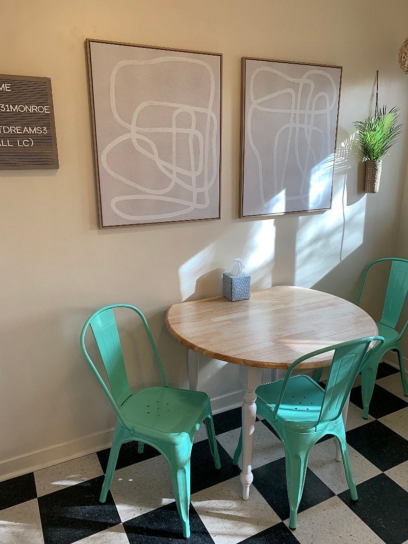 South facing sunny kitchen