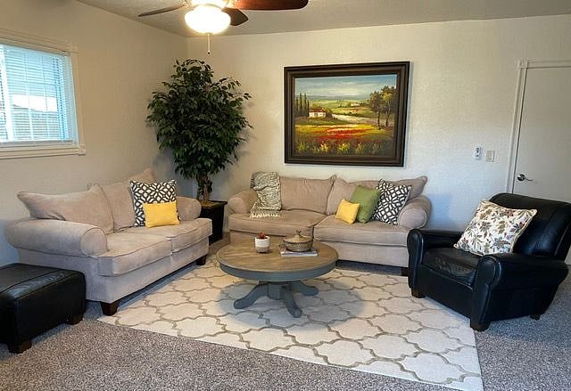 Family Room w/ large TV.