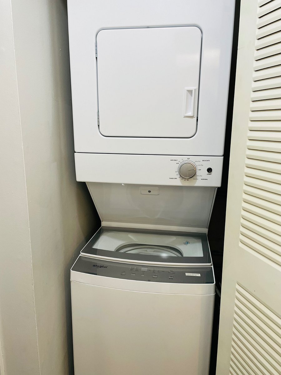 Brand new washer/dryer in unit