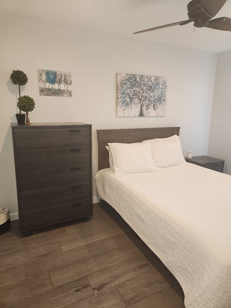 First bedroom (patio leads to back)