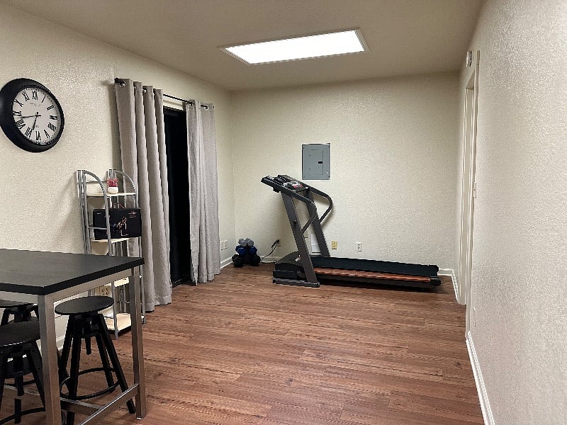 Laundry/ Exercise/ rec room