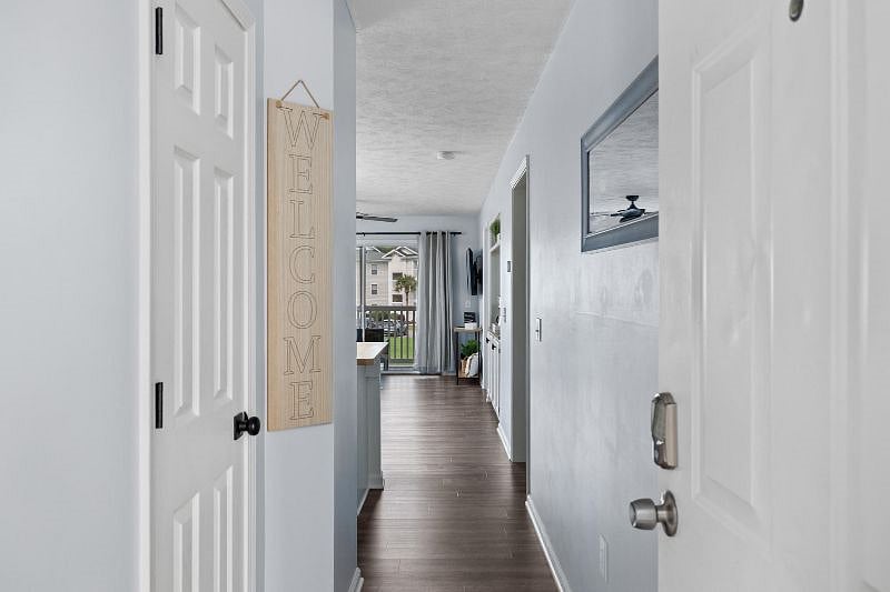 The entryway into your home away from home!