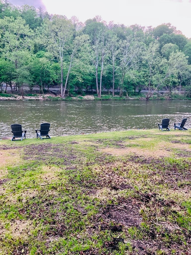 Back yard with a view