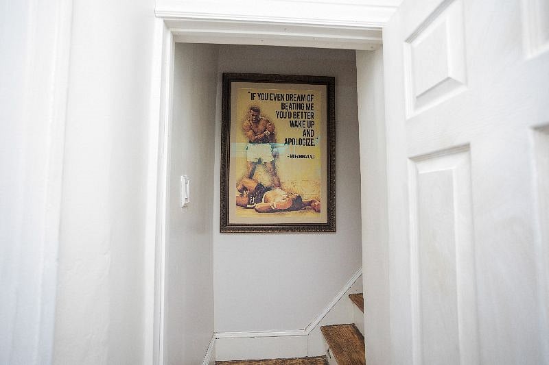 Steps to loft/Bedroom#4