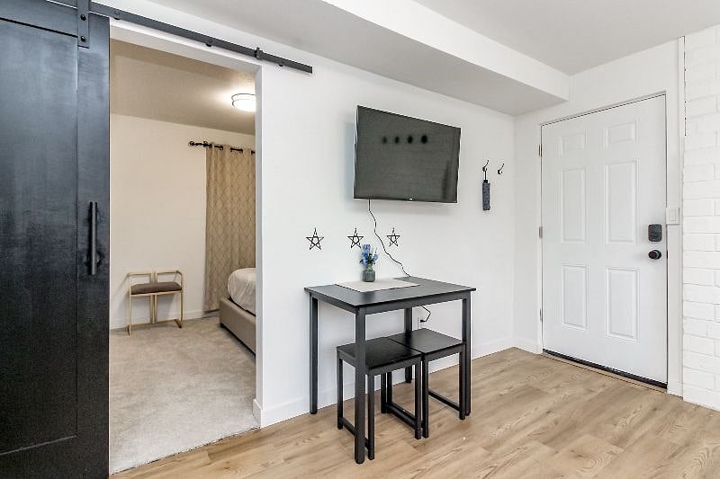 TV and Dinning area