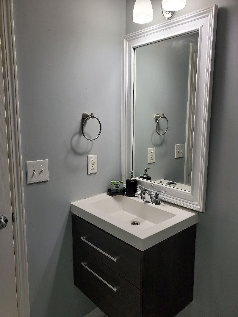 Half Bath on 1st floor