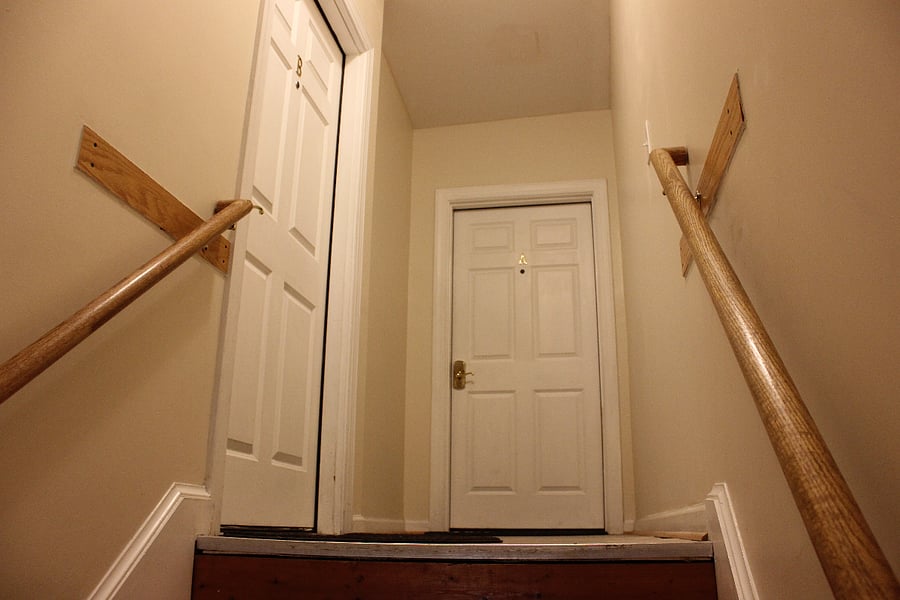 Common area landing leading to Apt