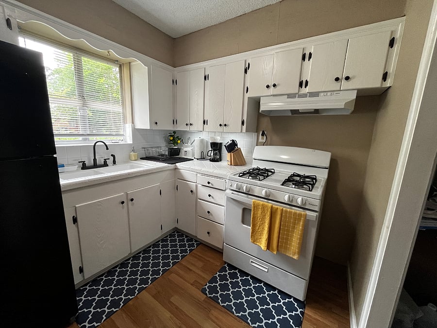 
Fully Stocked Kitchen with All Cooking Utensils - Coffee Station with all basic seasonings.