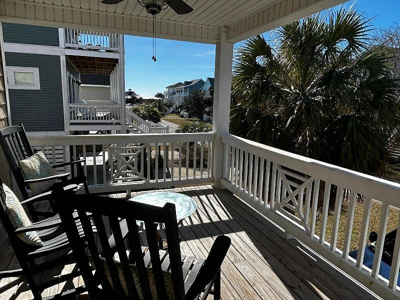 View from front porch