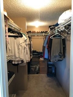 Master walk in closet