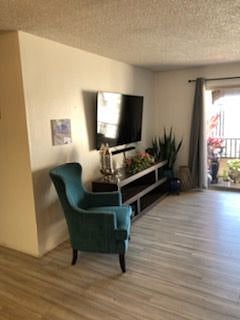Looking at tv from dining area