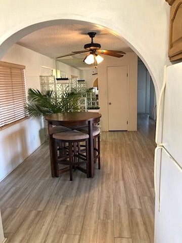 looking at dining area from kitchen