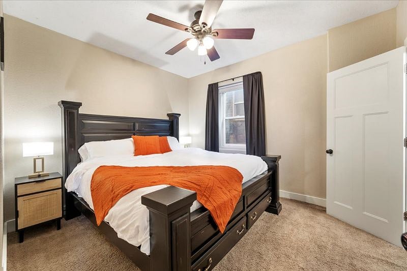 Main level master bedroom