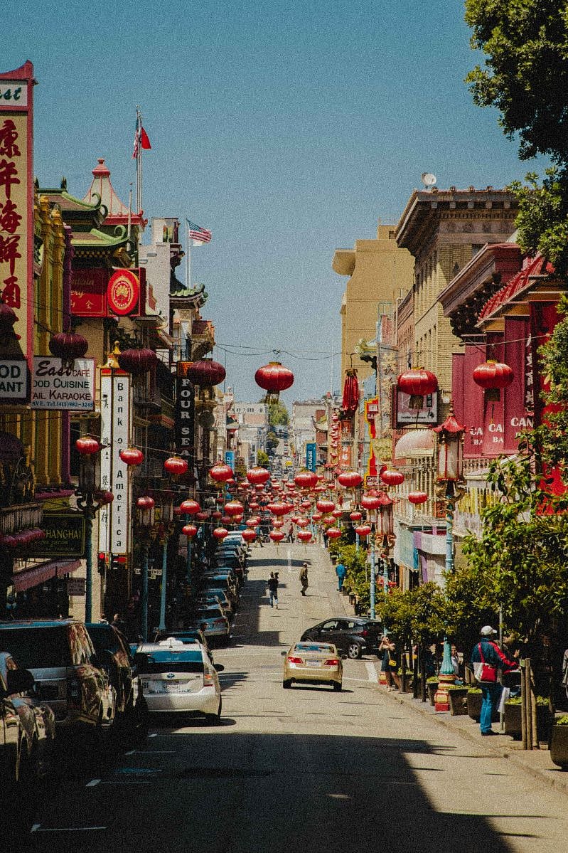 Chinatown - a 5-minute walk away