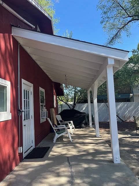 NEW ramada for the backyard porch with b-b-que