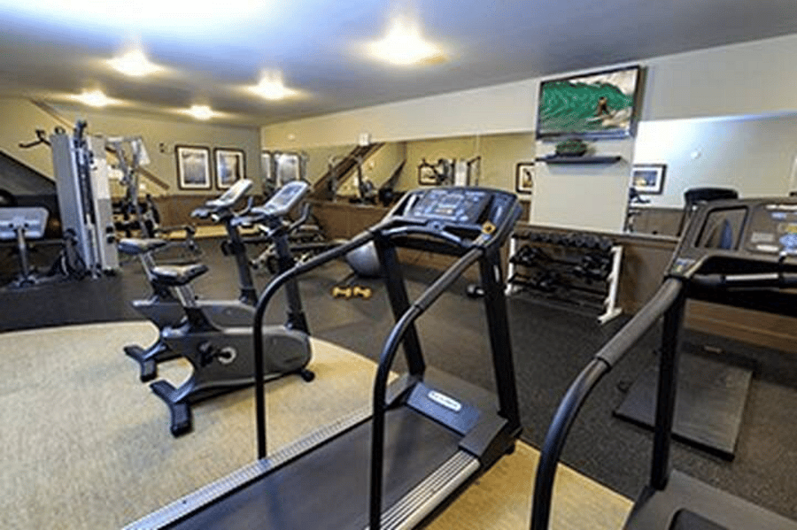 Small gym.