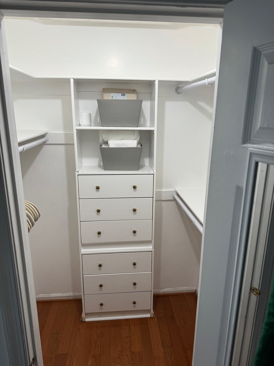 Large walk-in closet