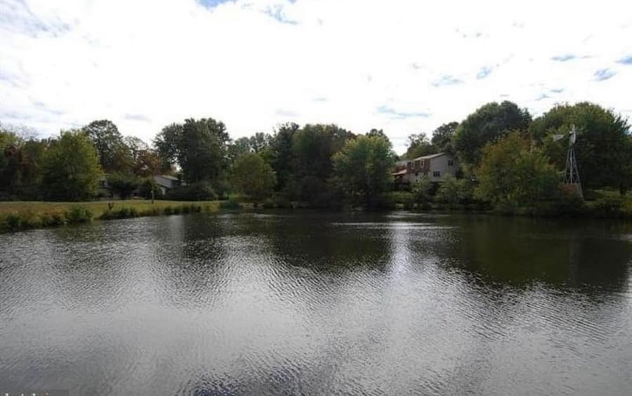 Lake just behind the house. Walk the 1-2 mile loop trail around the lake, try fishing and see what you can catch, or enjoy a picnic in the large field next to the lake.