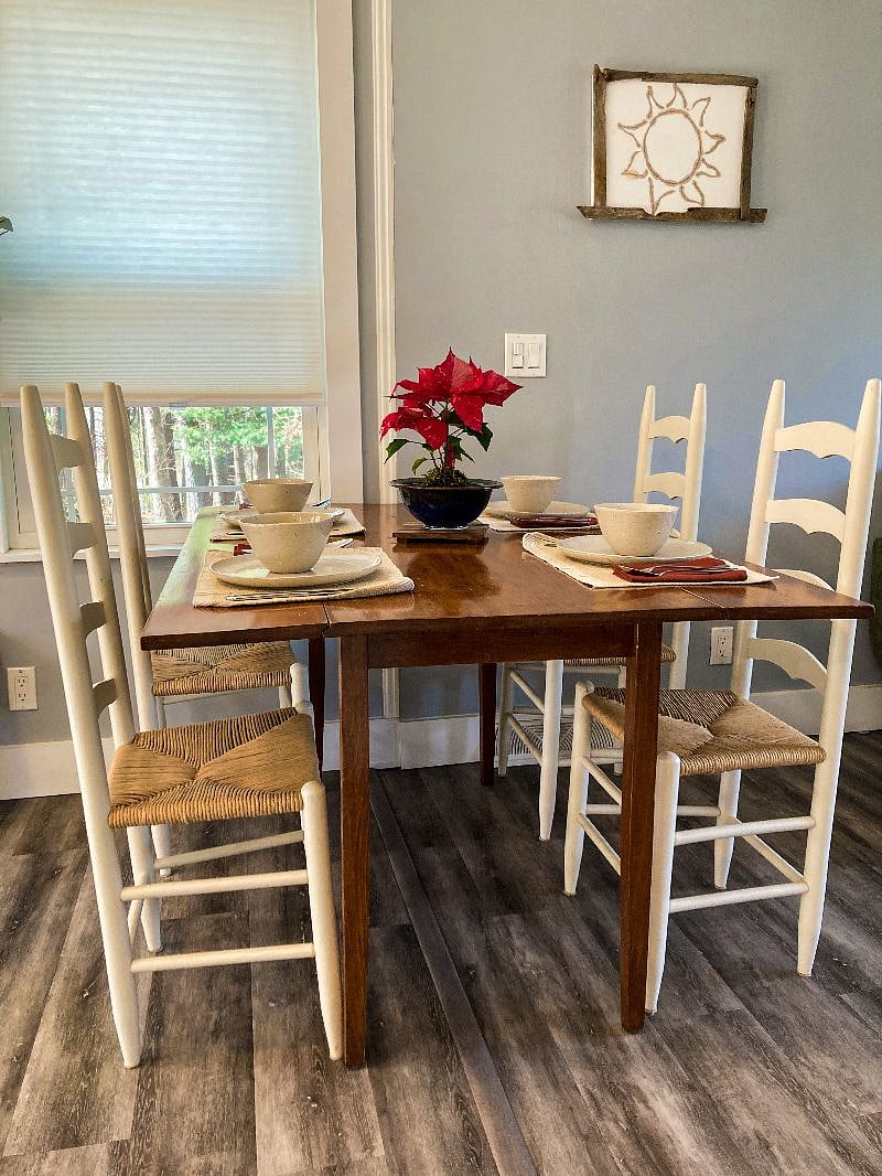 Dining table for four