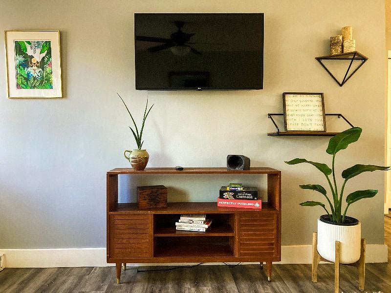 New flat screen Smart TV with streaming capabilities