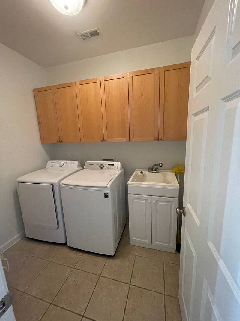 Laundry room on first floor