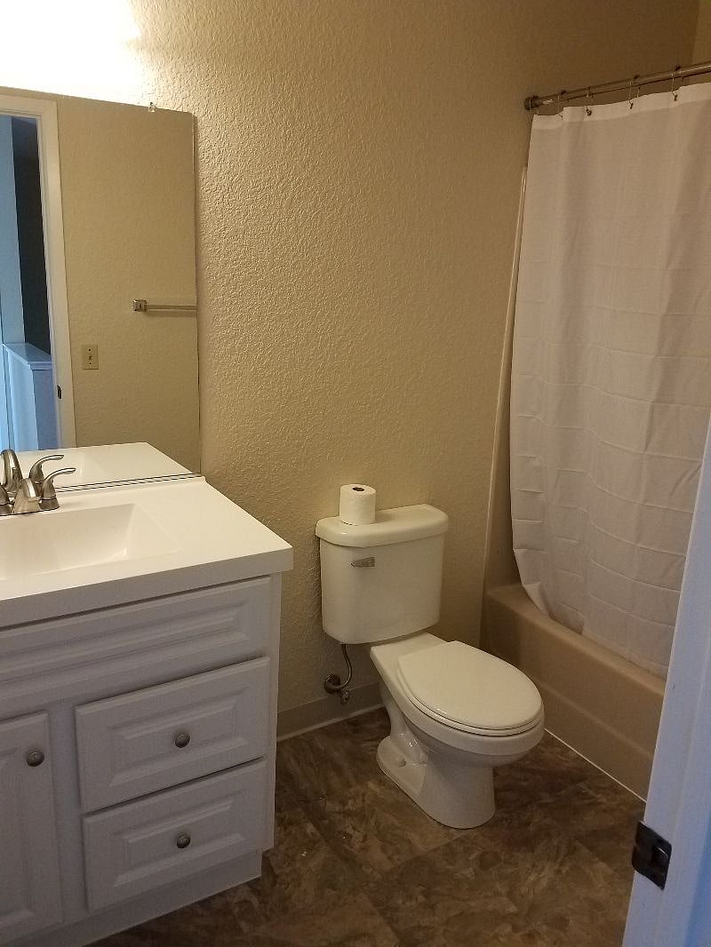 private bath adjacent to bedroom