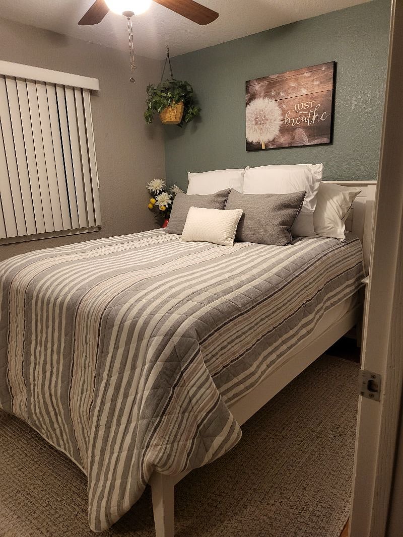 private furnished bedroom