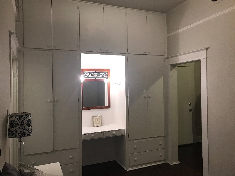 Built in wardrobes