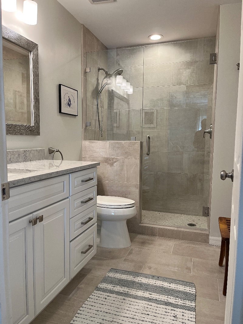 Master bathroom