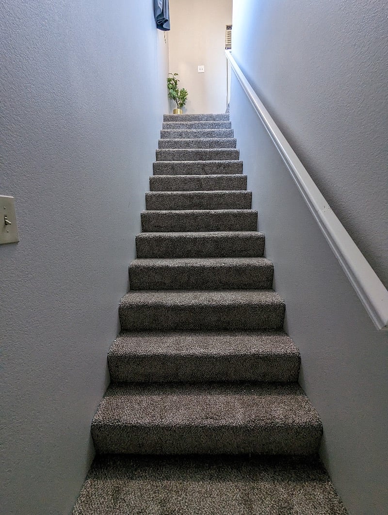stairs from front door