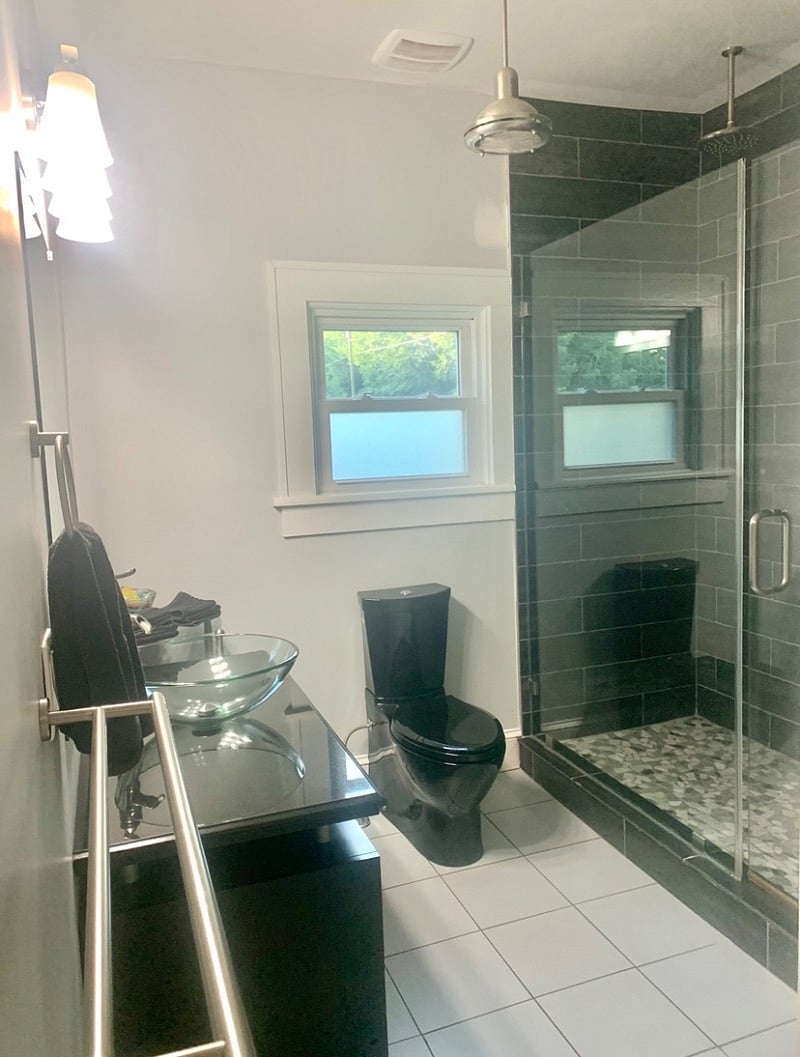 Beautifully remodeled bathroom!