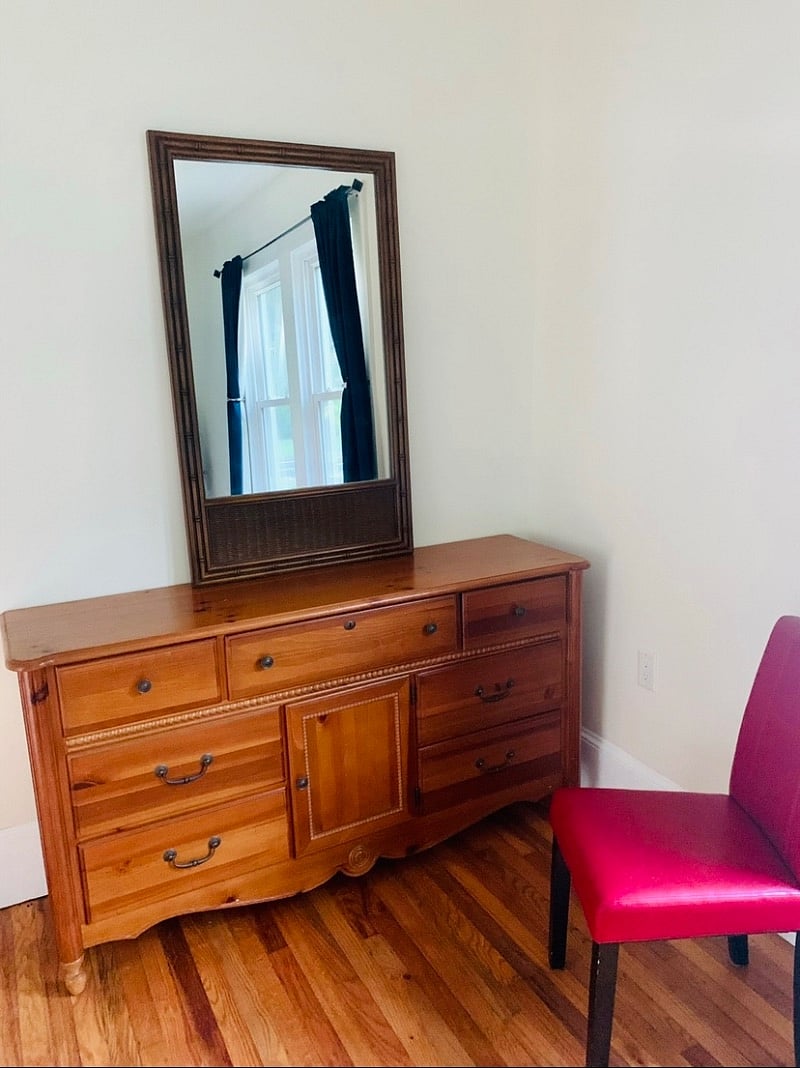 Plenty of clothing storage with closets in both bedrooms as well