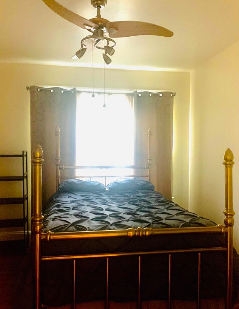 Full size bed in bedroom #2