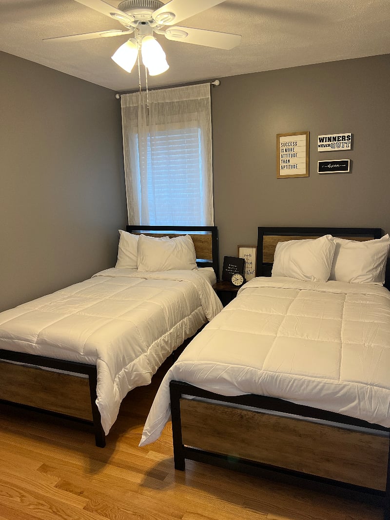 second bed