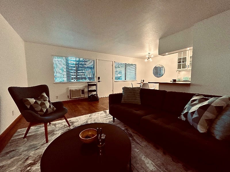 Living Room & Entry Way