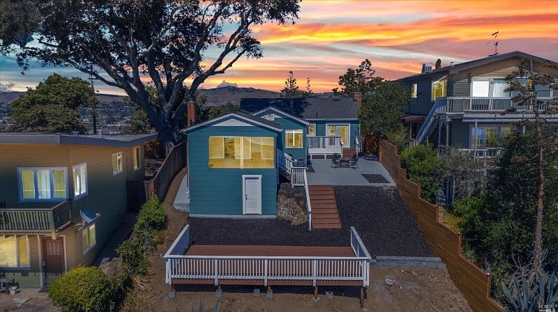 You're free to fully enjoy all of this exterior area.