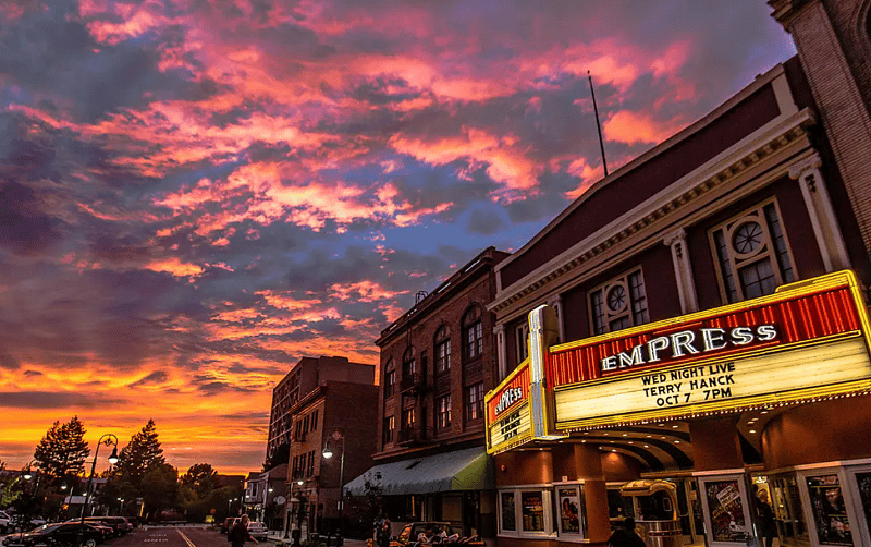 Catch a play or performance at the Empress Theatre, just 1.3 miles away.