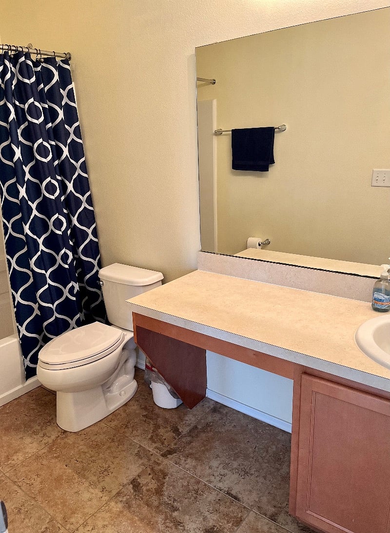 Master bathroom 
