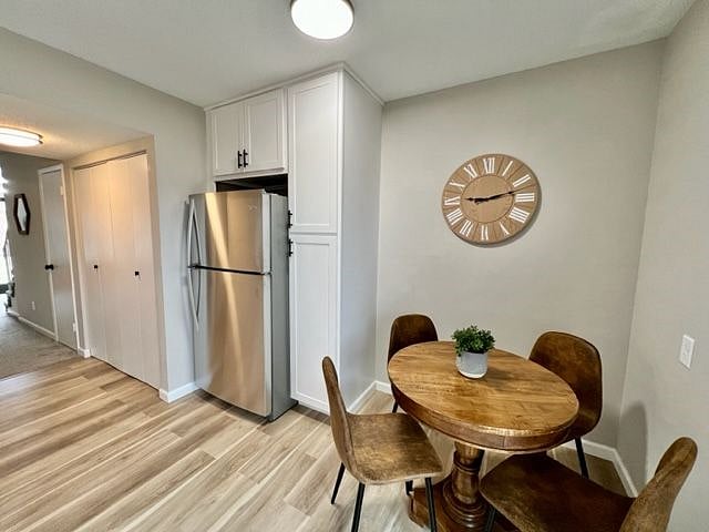 Eat in kitchen with plenty of storage space