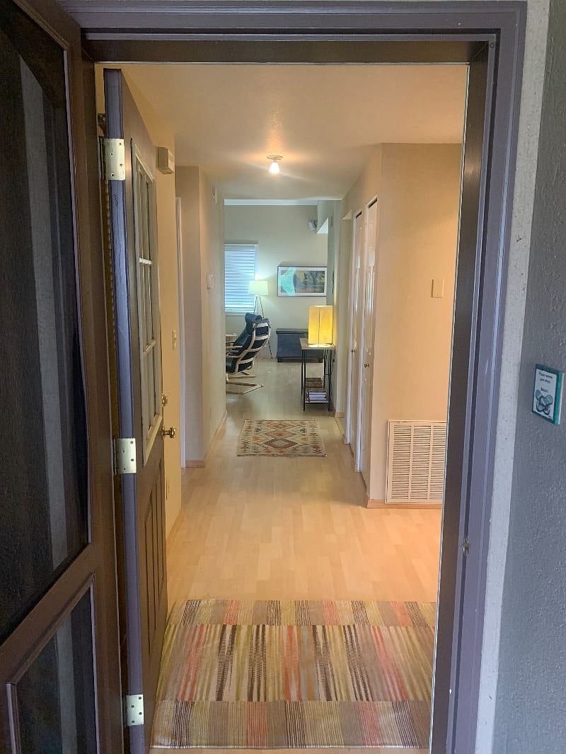 View as you enter the townhome