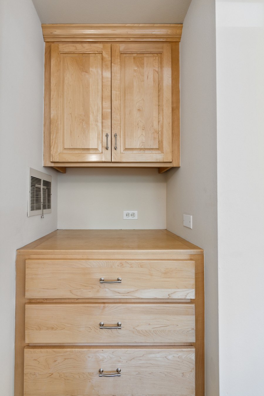 Interior built in dresser