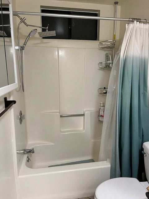 Down Stairs Private Bathroom