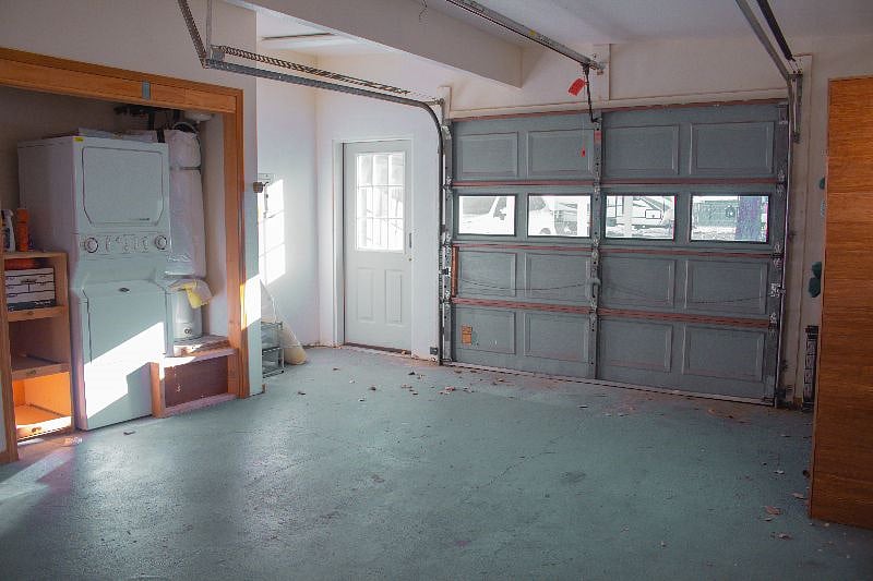 Private Garage with stand up Washer and Dryer and Garage remote.  