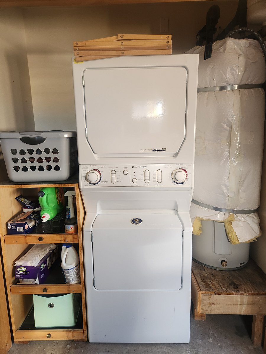 washer and dryer