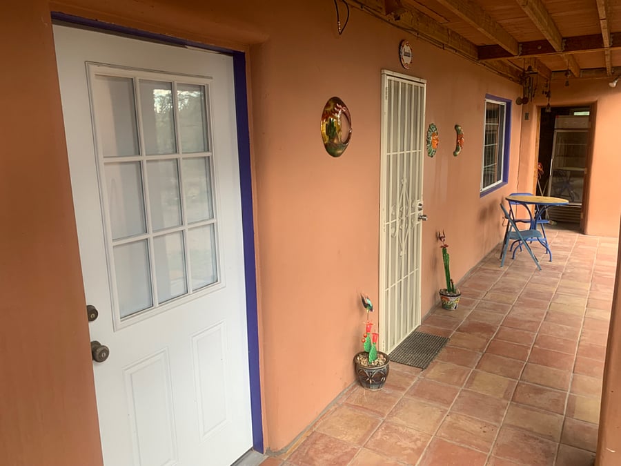 View of your patio