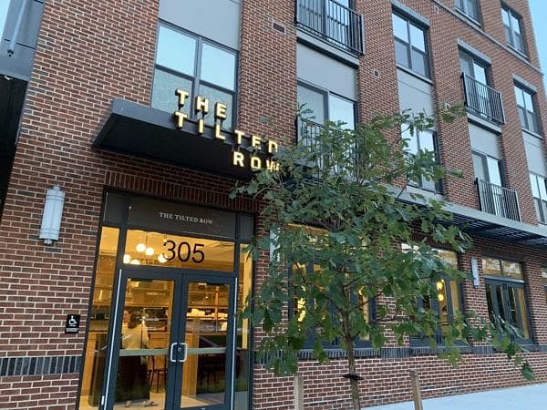 Neighborhood gem: The Tilted Row a sophisticated bar & grill, is a five minutes walk from the apartment