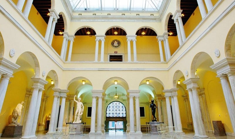 The Walters Art Museum is a short 6 mins drive away