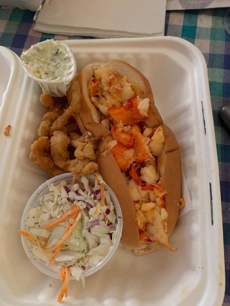 We are known for fresh lobster rolls! 